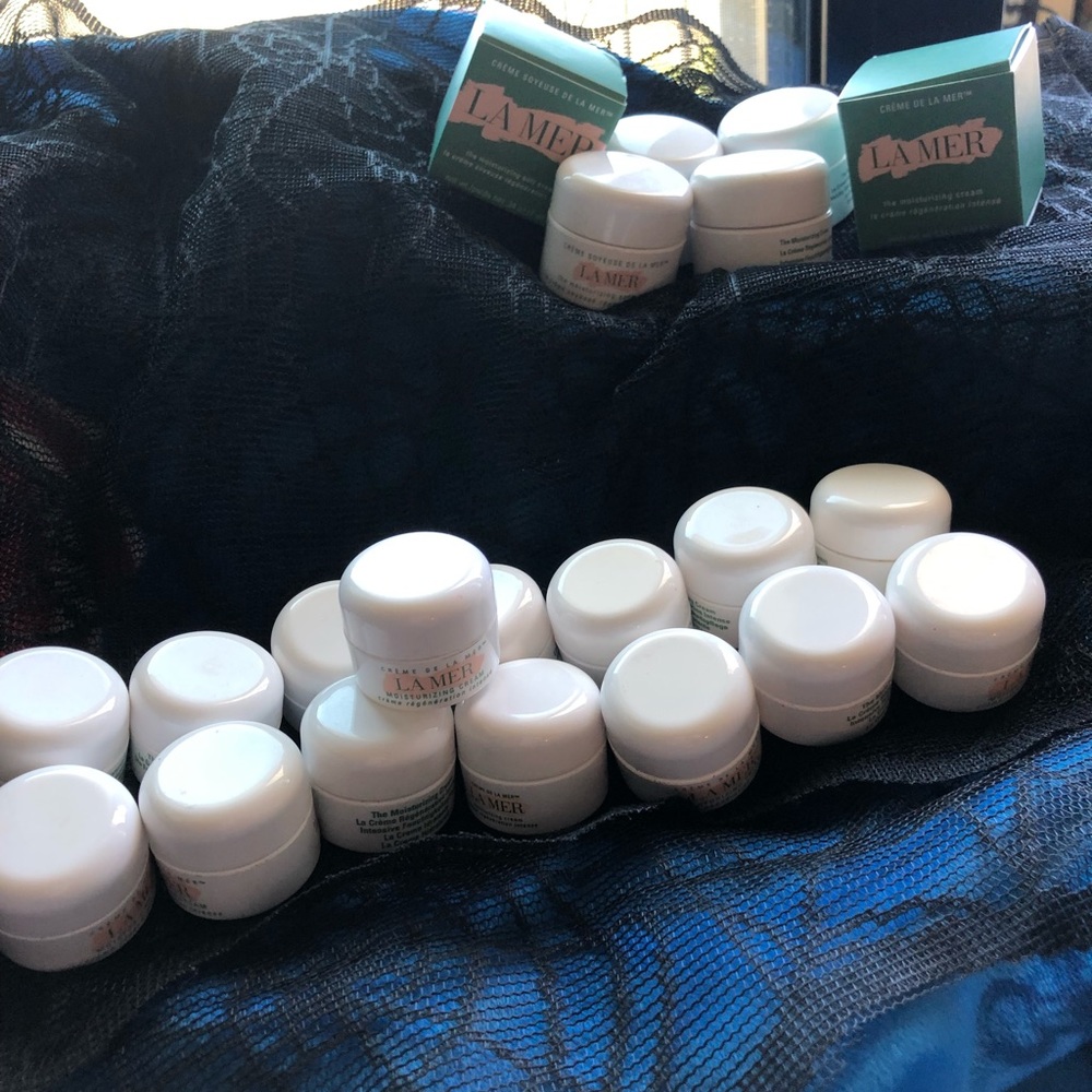 Many La Mer empty Jars